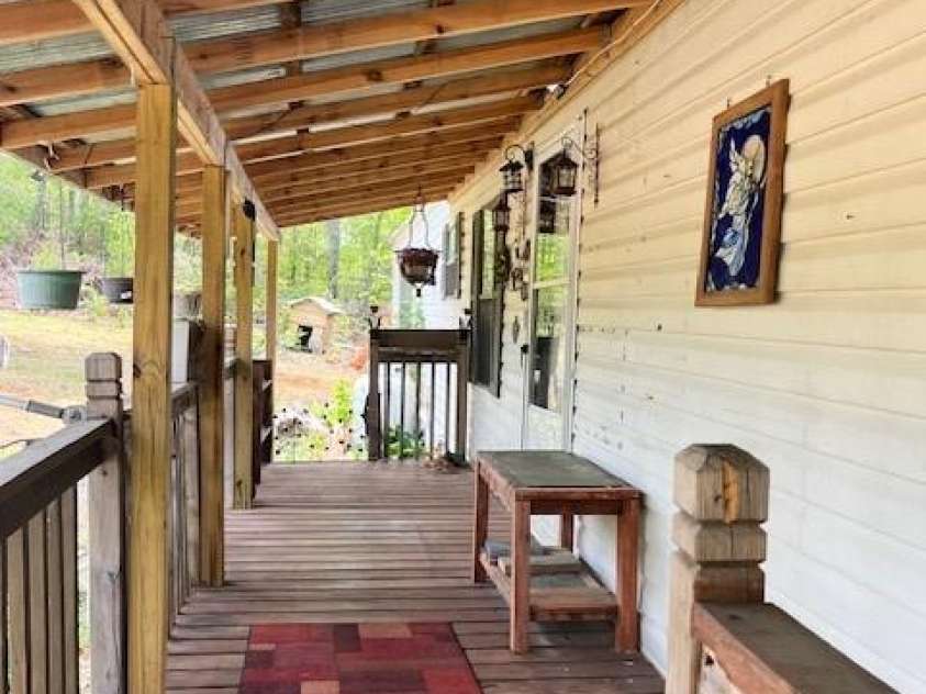 6702 Gold Mine Road, Morganton, NC 28655.  MLS# CAR4371816, YatesRealty ID 32442. Front Porch