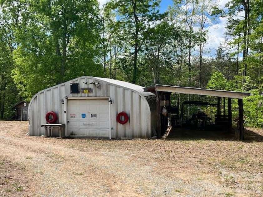 6702 Gold Mine Road, Morganton, NC 28655.  MLS# CAR4371816, YatesRealty ID 32442. Quonset Hut
