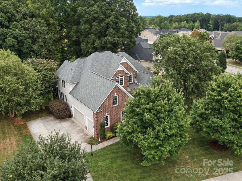 7408 Golf Course Drive, Denver, NC 28037.  MLS# CAR4287622, YatesRealty ID 32446. Aerial View