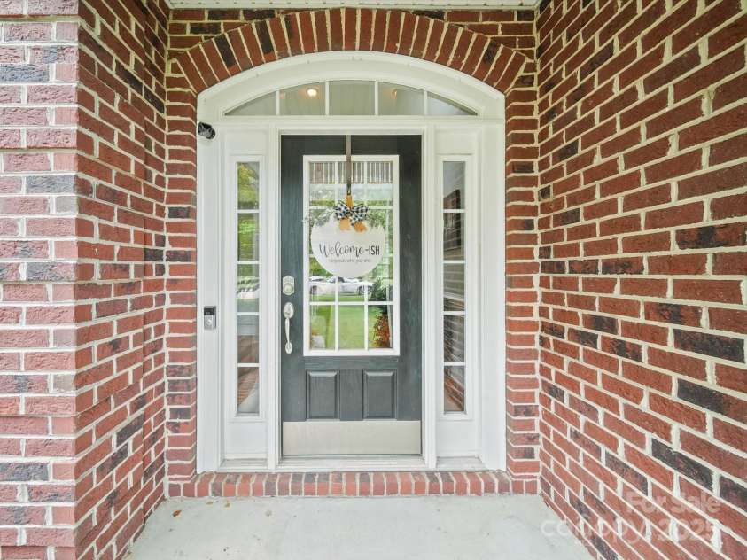 7408 Golf Course Drive, Denver, NC 28037.  MLS# CAR4287622, YatesRealty ID 32446. Front Door