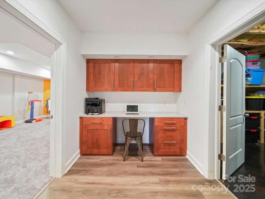 7408 Golf Course Drive, Denver, NC 28037.  MLS# CAR4287622, YatesRealty ID 32446. Office in Basement