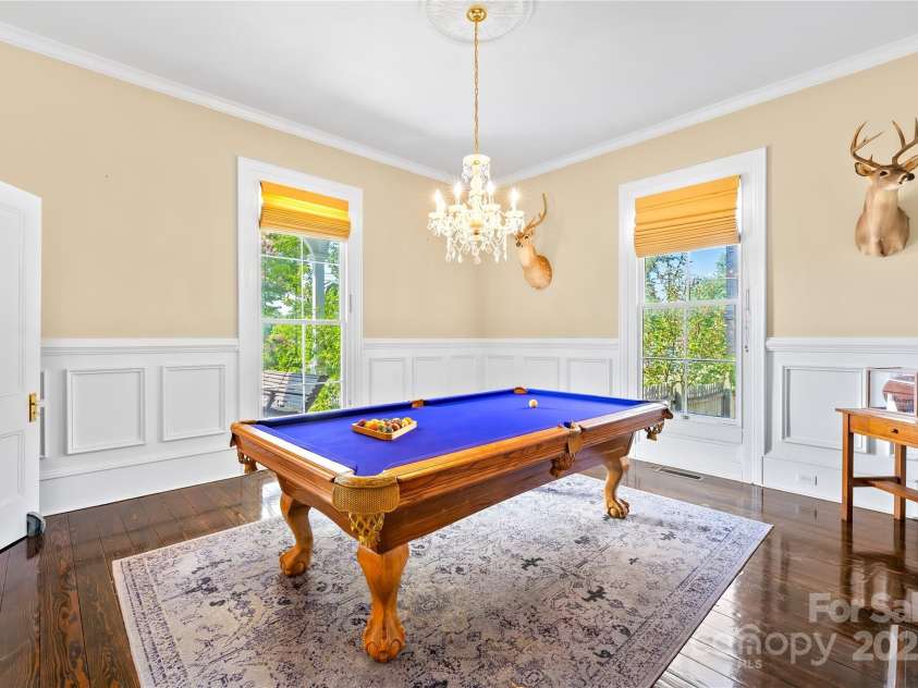 251 Broad Street, Mooresville, NC 28115.  MLS# CAR4287079, YatesRealty ID 32449. Billiard Room