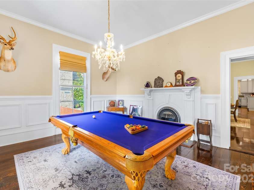 251 Broad Street, Mooresville, NC 28115.  MLS# CAR4287079, YatesRealty ID 32449. Billiard Room