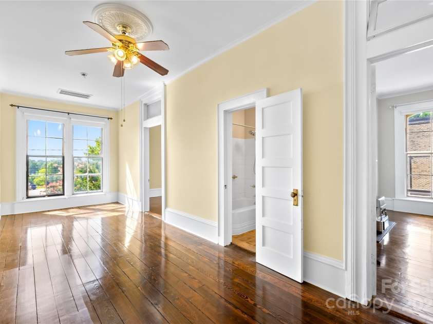 251 Broad Street, Mooresville, NC 28115.  MLS# CAR4287079, YatesRealty ID 32449. Upstairs Hallway