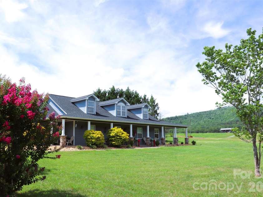 157 Cherry Ridge Drive, Bostic, NC 28018.  MLS# CAR4386104, YatesRealty ID 32455. Front view from driveway