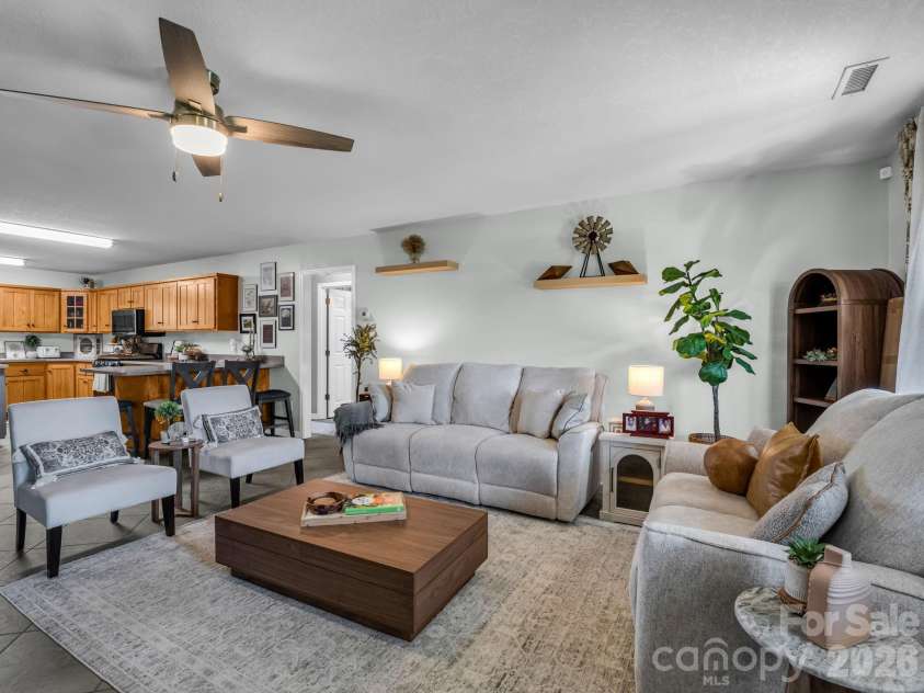 157 Cherry Ridge Drive, Bostic, NC 28018.  MLS# CAR4386104, YatesRealty ID 32455. Spacious living room