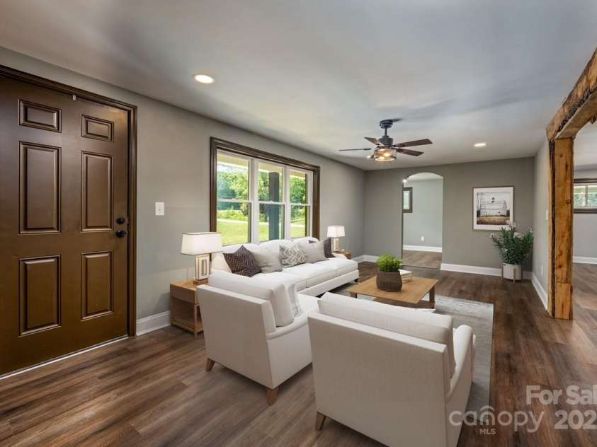 675 Nc 801 Highway, Woodleaf, NC 27054.  MLS# CAR4290357, YatesRealty ID 32458. Virtually staged