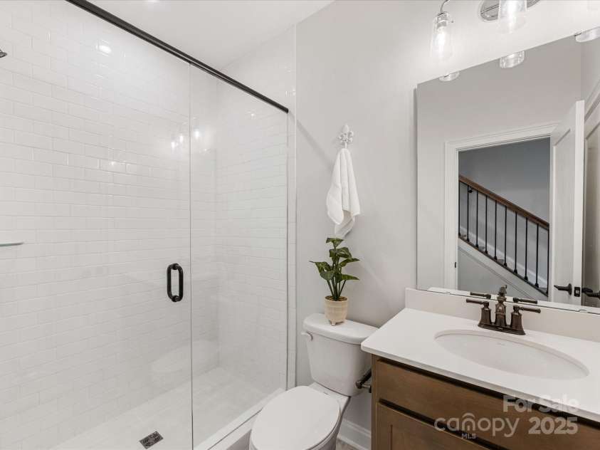 2534 Kenmore Avenue, Charlotte, NC 28204.  MLS# CAR4289326, YatesRealty ID 32459. Lower Level Bathroom