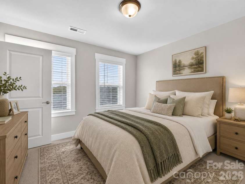 546 Amalfi Drive, Davidson, NC 28036.  MLS# CAR4390990, YatesRealty ID 32467. This versatile (Virtually Staged) Bedroom3/flex space offers endless possibilities as a bedroom, home office, fitness room, hobby space, or oversized walk-in closet to suit your lifestyle needs.