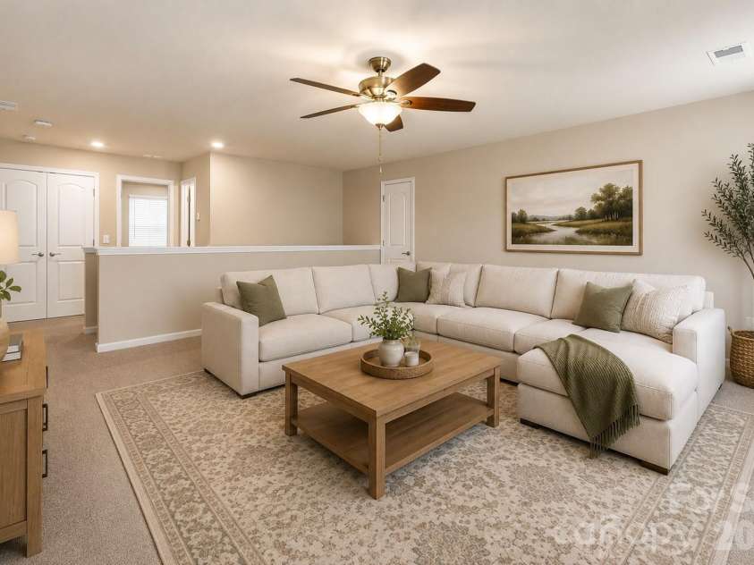 124 Van Gogh Trail, Mount Holly, NC 28120.  MLS# CAR4366924, YatesRealty ID 32468. Virtually Staged