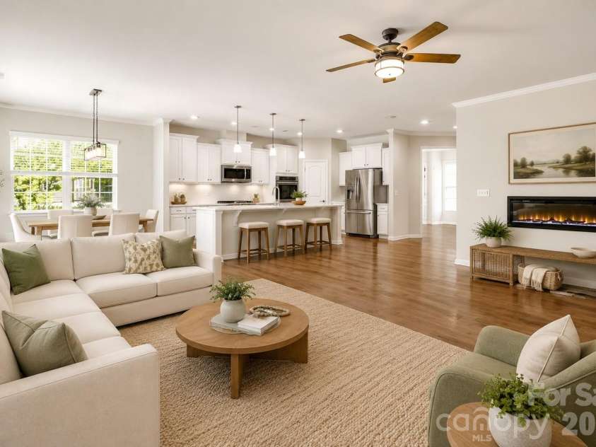 124 Van Gogh Trail, Mount Holly, NC 28120.  MLS# CAR4366924, YatesRealty ID 32468. Virtually Staged