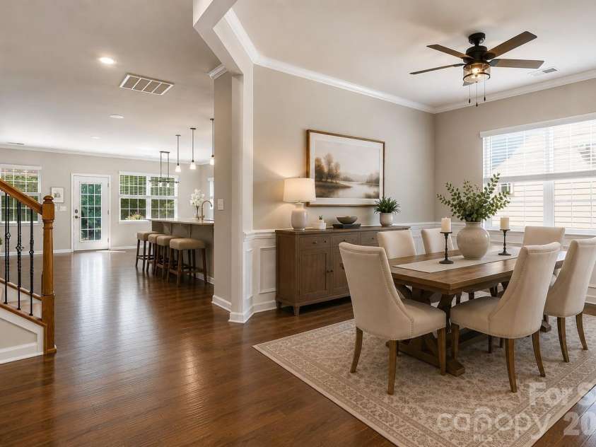 124 Van Gogh Trail, Mount Holly, NC 28120.  MLS# CAR4366924, YatesRealty ID 32468. Virtually Staged