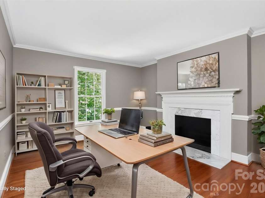 971 Stanley Lucia Road, Mount Holly, NC 28120.  MLS# CAR4388233, YatesRealty ID 32471. Virtually staged flex room.