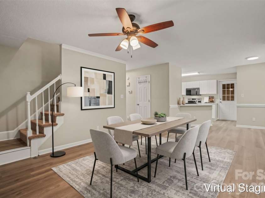 1255 Hawthorne Drive, Indian Trail, NC 28079.  MLS# CAR4388139, YatesRealty ID 32473. Virtually Staged