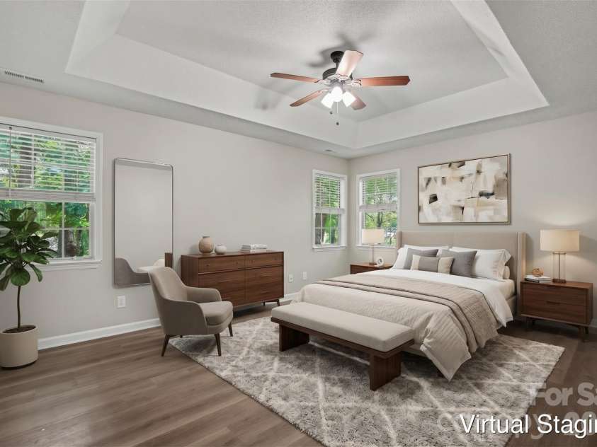 1255 Hawthorne Drive, Indian Trail, NC 28079.  MLS# CAR4388139, YatesRealty ID 32473. Virtually Staged