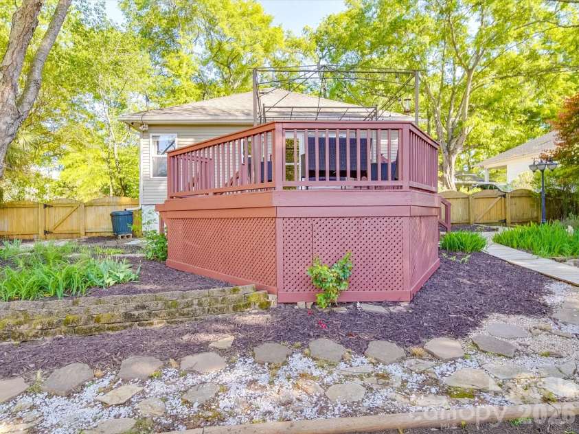 215 6th Street, Belmont, NC 28012.  MLS# CAR4392916, YatesRealty ID 32478. Backyard