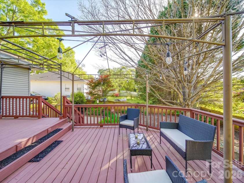 215 6th Street, Belmont, NC 28012.  MLS# CAR4392916, YatesRealty ID 32478. Backyard