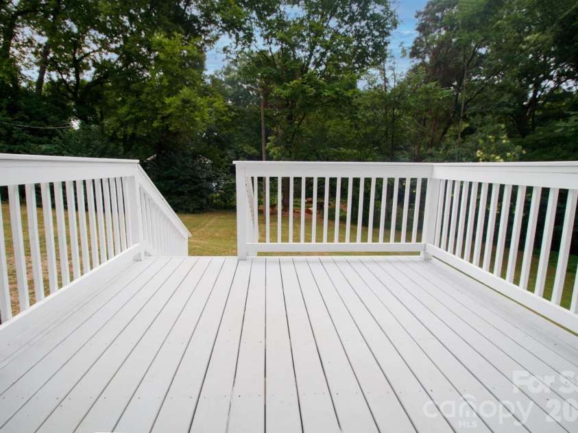 435 Whitley Street, Norwood, NC 28128.  MLS# CAR4392182, YatesRealty ID 32484. Deck on rear