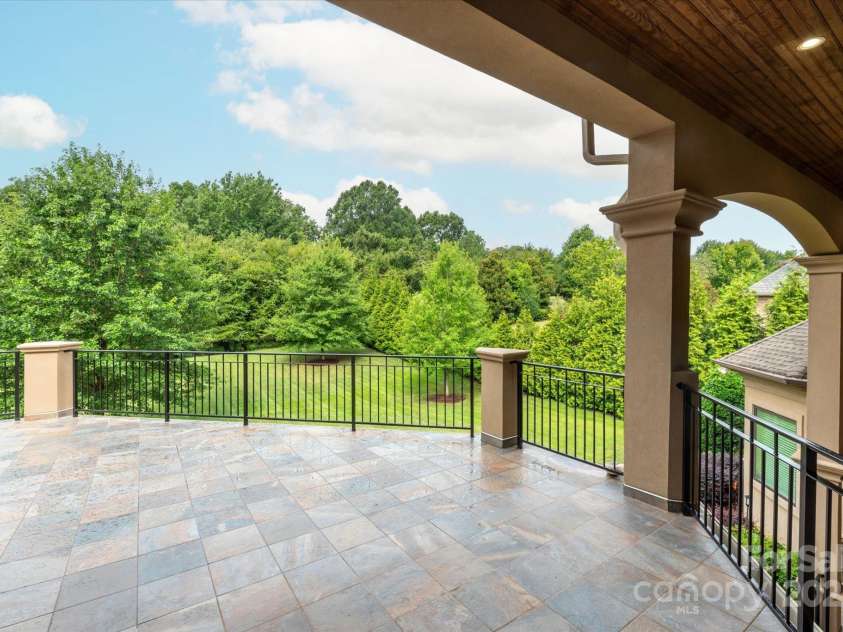 4042 Blossom Hill Drive, Matthews, NC 28104.  MLS# CAR4288024, YatesRealty ID 32490. Second level terrace