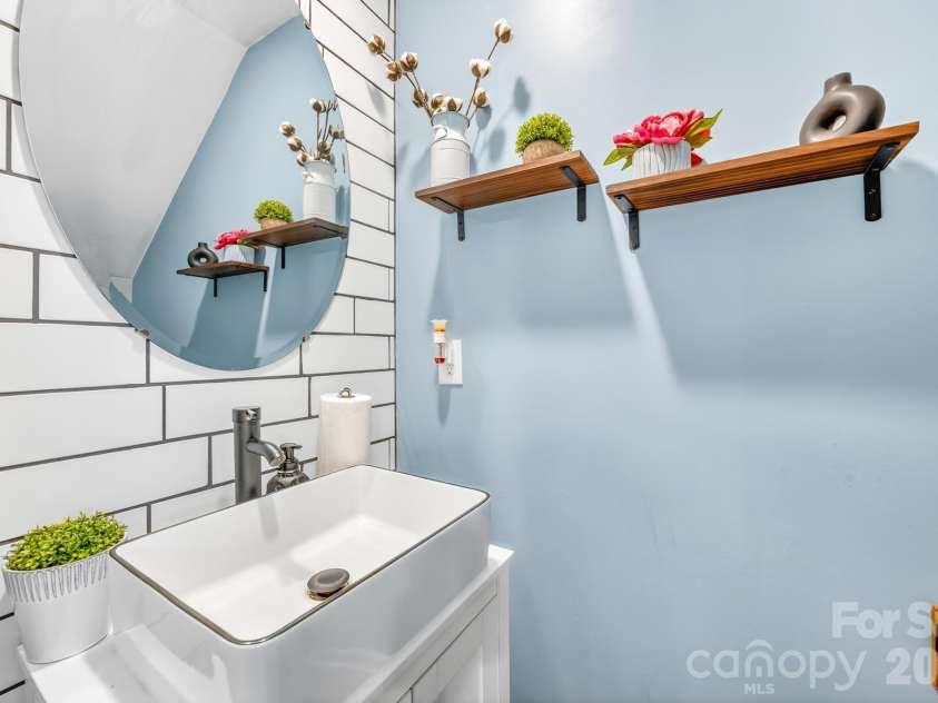 2611 Idared Drive, Dallas, NC 28034.  MLS# CAR4382685, YatesRealty ID 32493. Powder room