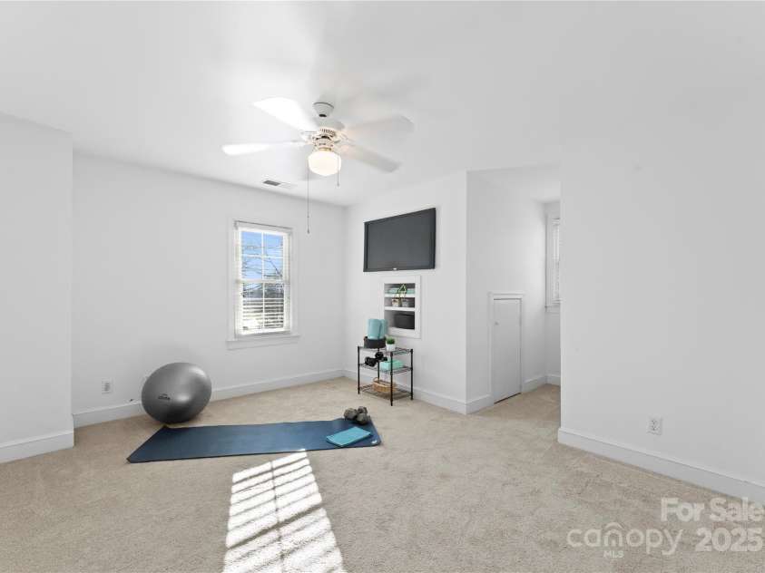 5401 Sunningdale Drive, Charlotte, NC 28277.  MLS# CAR4210451, YatesRealty ID 3250. 3rd Level Bedroom