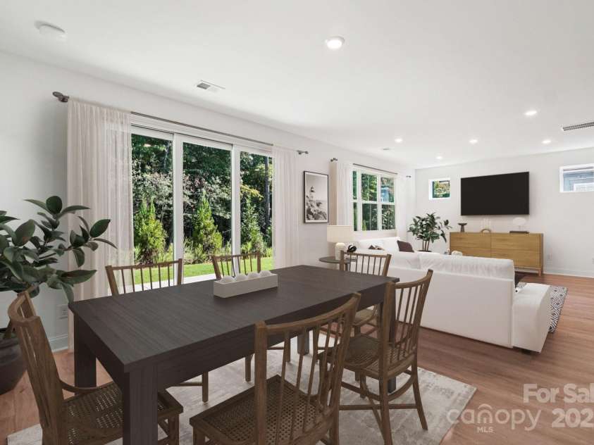 620 Mercury Drive, Tega Cay, SC 29708.  MLS# CAR4324869, YatesRealty ID 3250. Virtually Staged Dining