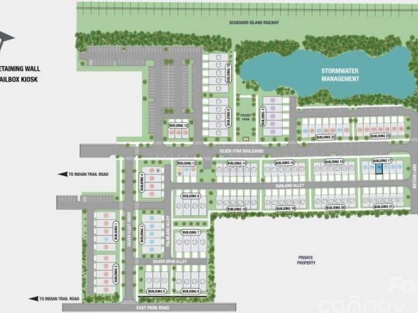 560 Silver Star Boulevard, Indian Trail, NC 28079.  MLS# CAR4391947, YatesRealty ID 32502. 560 Silver Star Boulevard Sitemap