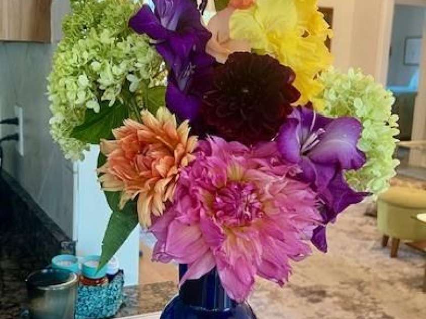 446 Charming Lane, Hendersonville, NC 28792.  MLS# CAR4287765, YatesRealty ID 32506. ALL of these Flowers Came from the Yard! A gardener's paradise - Established/Mature Landscaping that's Easy to Maintain