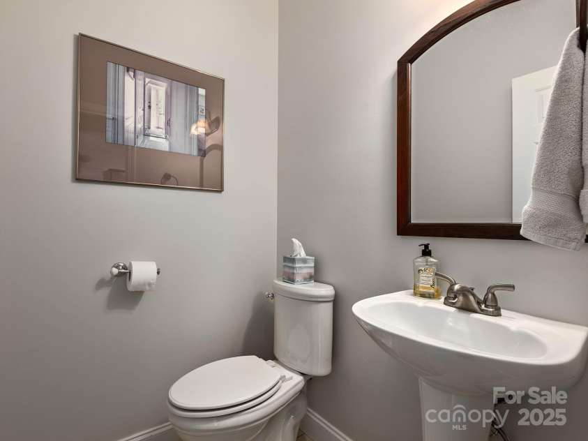 446 Charming Lane, Hendersonville, NC 28792.  MLS# CAR4287765, YatesRealty ID 32506. Convenient half bathroom