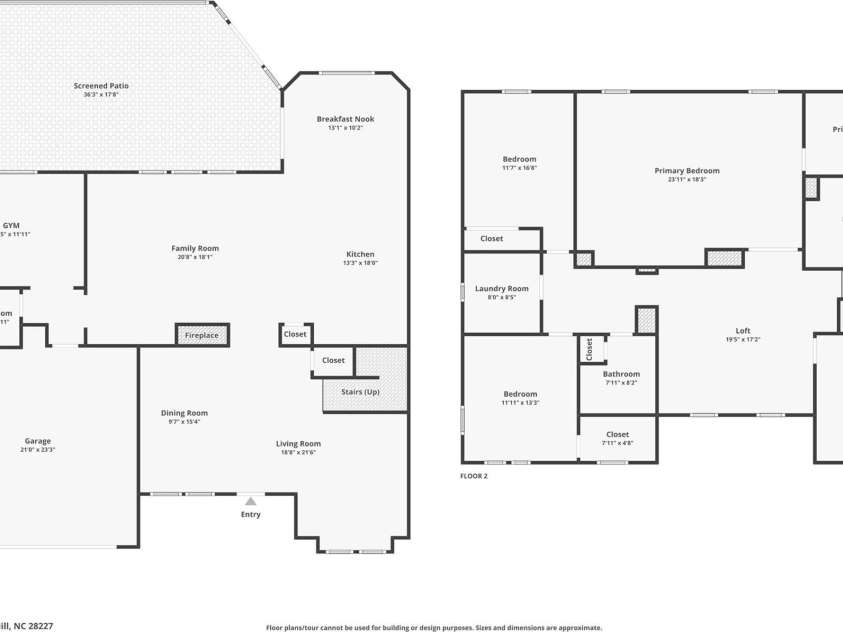 7719 Kuck Road, Mint Hill, NC 28227.  MLS# CAR4339819, YatesRealty ID 3251. 