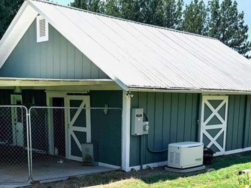 3453 Plateau Road, Newton, NC 28658.  MLS# CAR4392794, YatesRealty ID 32510. Kennel/barn