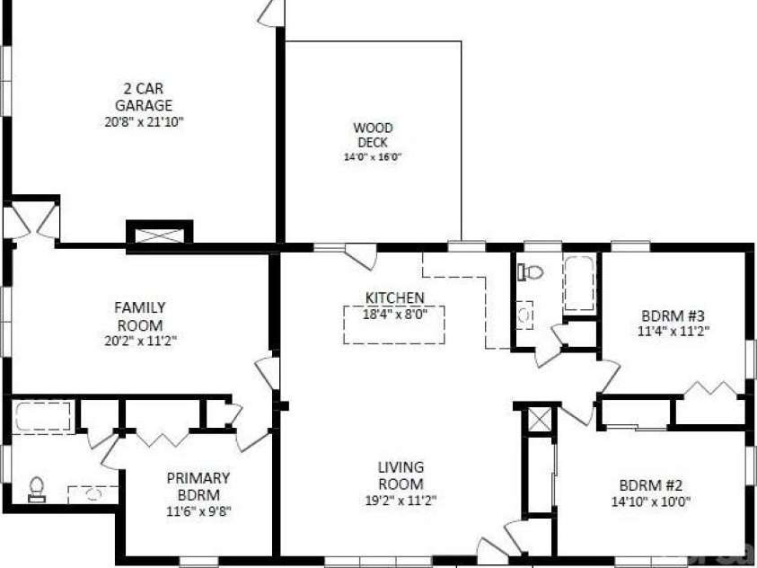 203 Park Road, Mount Holly, NC 28120.  MLS# CAR4393694, YatesRealty ID 32512. 