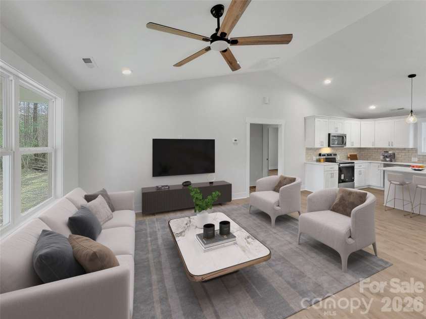 2338 Neill Road, Lancaster, SC 29720.  MLS# CAR4351976, YatesRealty ID 32515. Living room*virtually staged