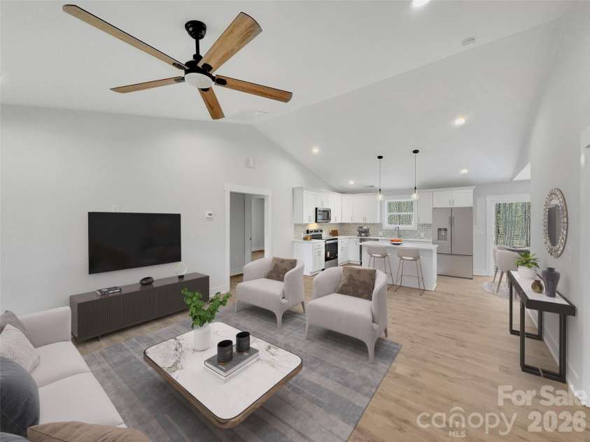 2338 Neill Road, Lancaster, SC 29720.  MLS# CAR4351976, YatesRealty ID 32515. Open Concept Living *virtually staged