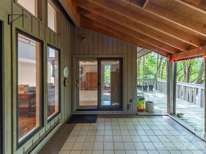 10 Chestnut Ridge Road, Mills River, NC 28759.  MLS# CAR4285429, YatesRealty ID 32518. Covered Porch