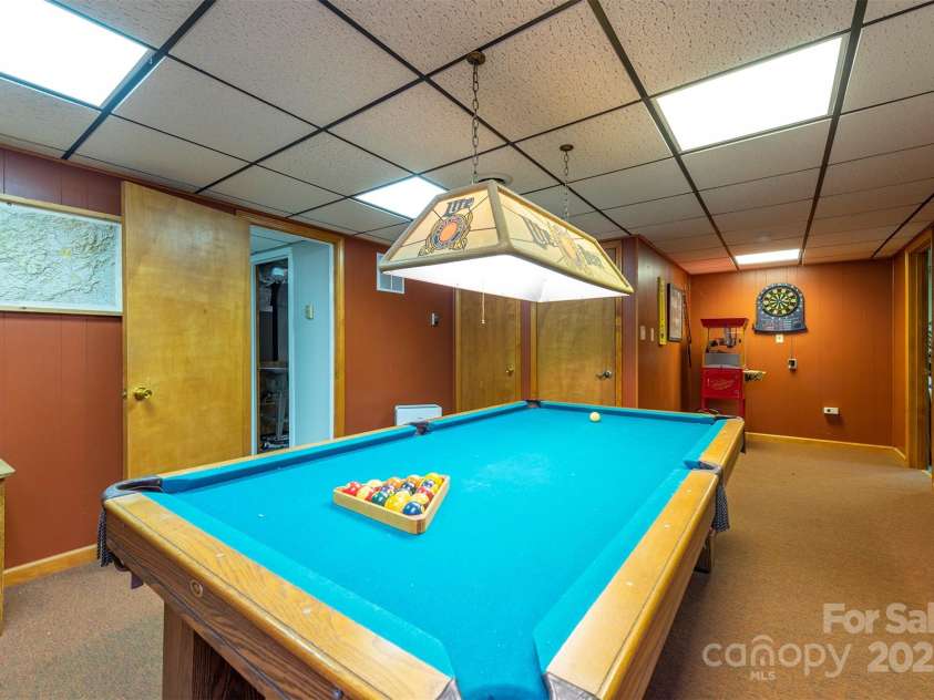 10 Chestnut Ridge Road, Mills River, NC 28759.  MLS# CAR4285429, YatesRealty ID 32518. Pool table stays!