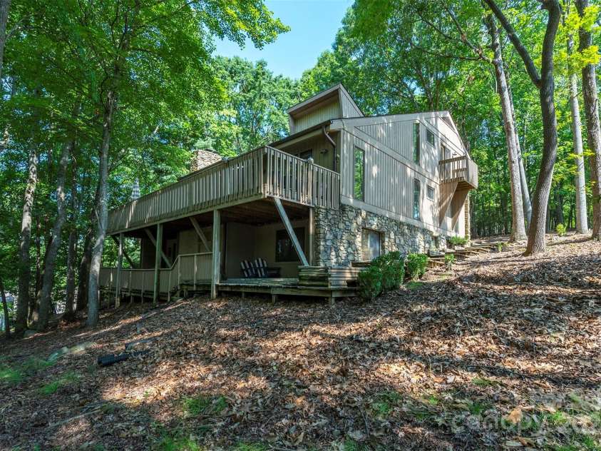 10 Chestnut Ridge Road, Mills River, NC 28759.  MLS# CAR4285429, YatesRealty ID 32518. Tons of decks and porches for outdoor living.