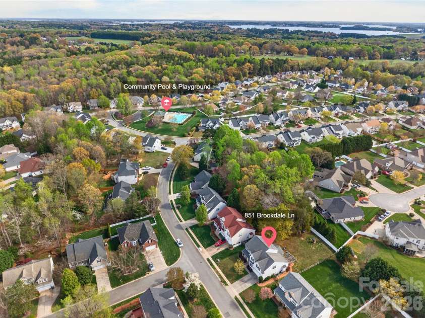 851 Brookdale Lane, Stanley, NC 28164.  MLS# CAR4361851, YatesRealty ID 32523. 