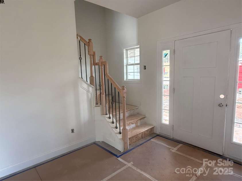 3945 Port Richmond Avenue, Gastonia, NC 28056.  MLS# CAR4292896, YatesRealty ID 32526. Iron Rails at Stairs