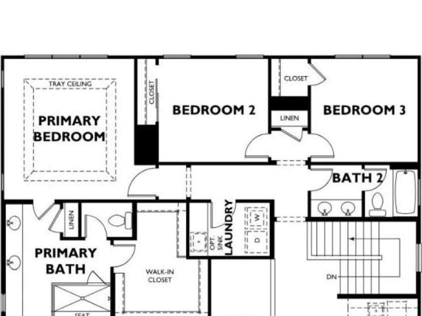 359 Linda Carol Lane, Tega Cay, SC 29708.  MLS# CAR4298113, YatesRealty ID 3253. 2nd floor example