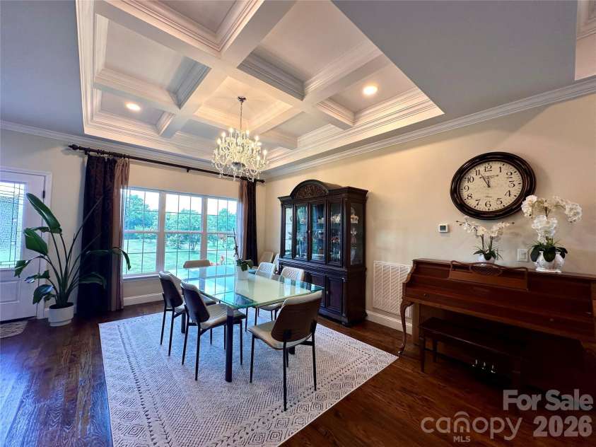 7302 Tesh Road, Monroe, NC 28110.  MLS# CAR4395848, YatesRealty ID 32533. Dining
