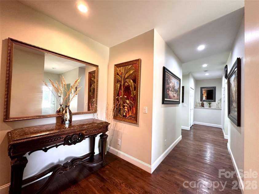 7302 Tesh Road, Monroe, NC 28110.  MLS# CAR4395848, YatesRealty ID 32533. Hallway 1st floor