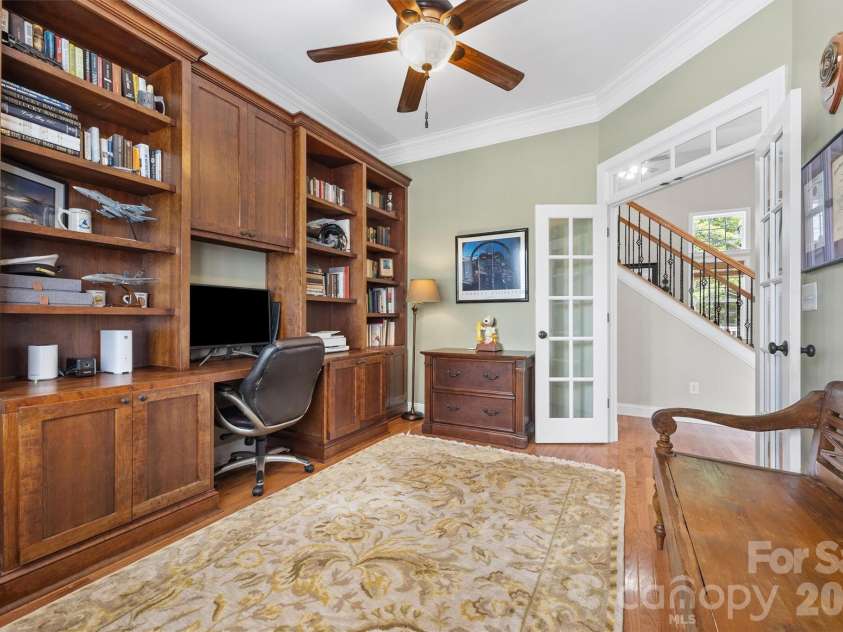 780 Fairway Point Drive, Tega Cay, SC 29708.  MLS# CAR4384591, YatesRealty ID 32536. Custom Built-Ins