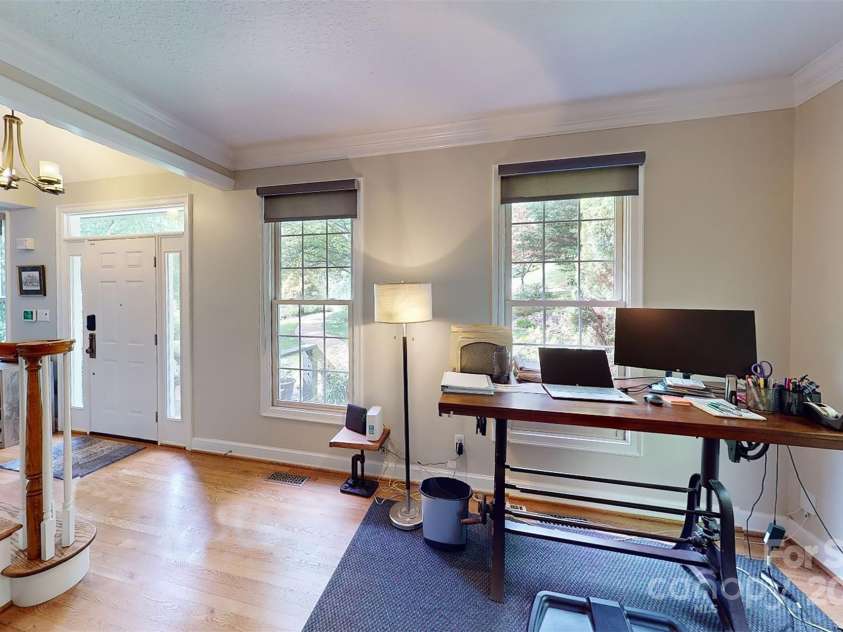 3 Lornelle Place, Asheville, NC 28804.  MLS# CAR4290670, YatesRealty ID 32541. Office/Den on Main Floor