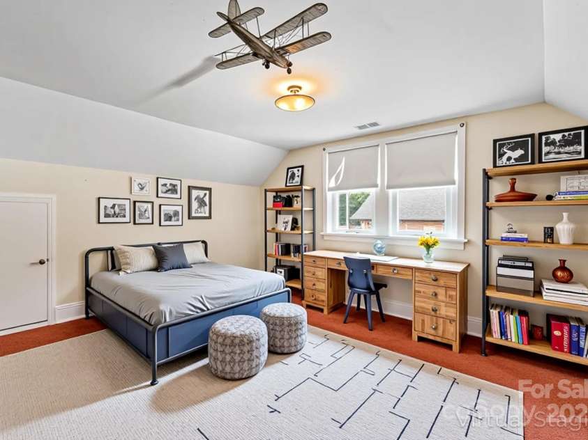 2407 Main Street, Kannapolis, NC 28081.  MLS# CAR4288336, YatesRealty ID 32559. **VIRTUAL STAGING** OF UPSTAIRS BEDROOM 2