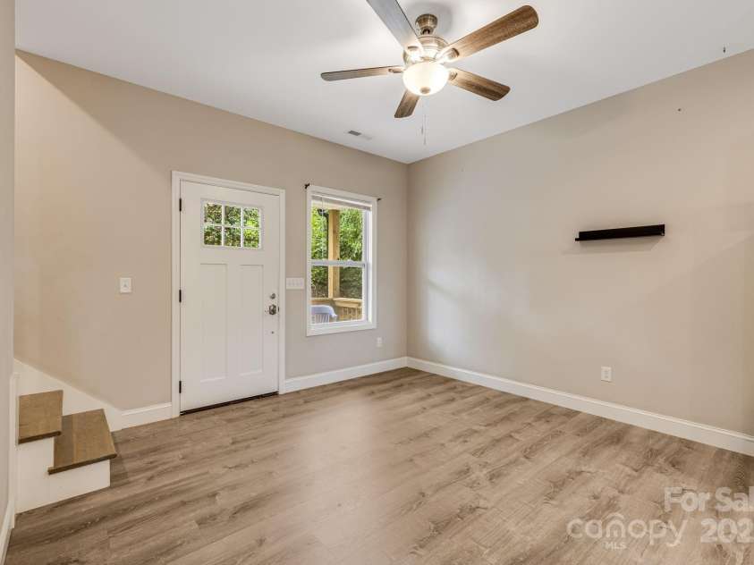 92 Moody Avenue, Candler, NC 28715.  MLS# CAR4291918, YatesRealty ID 32579. Living Room