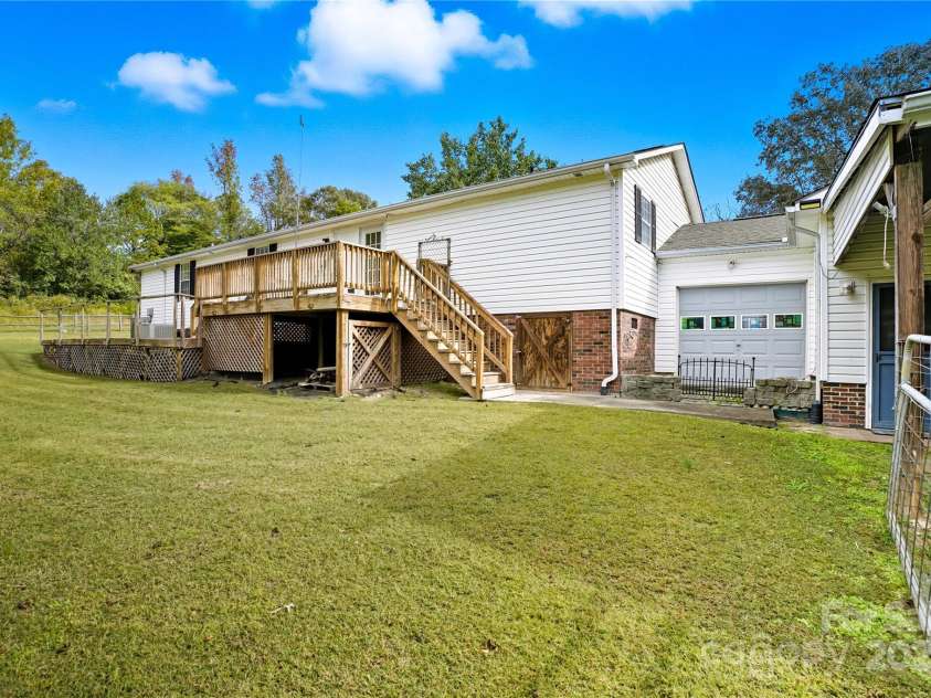 1116 Lewis Ferry Road, Statesville, NC 28677.  MLS# CAR4311790, YatesRealty ID 32594. Large Back Deck