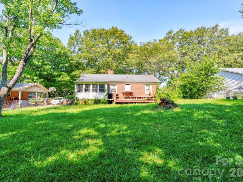 327 Woodside Drive, Shelby, NC 28150.  MLS# CAR4293459, YatesRealty ID 326. Rear View of home