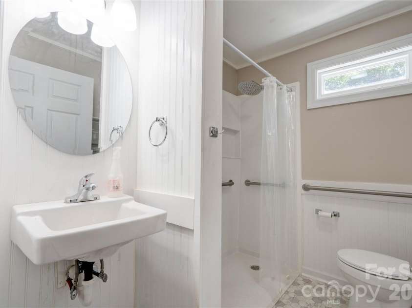 327 Woodside Drive, Shelby, NC 28150.  MLS# CAR4293459, YatesRealty ID 326. Remolded Full Bathroom