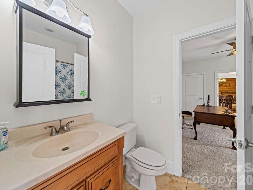 10962 Busbin Road, Mount Pleasant, NC 28124.  MLS# CAR4352597, YatesRealty ID 3260. Jack and Jill bath for the two bedrooms downstairs